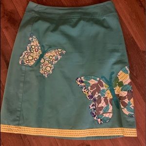 Beautiful Boden Butterfly Skirt